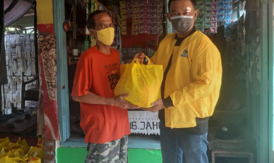 PPKM Darurat, Fraksi Golkar Gelontor Sembako dan Masker Warga Surabaya