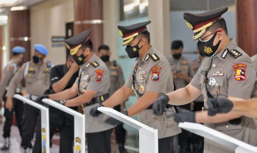 Mutasi Jabatan, Kapolda Intruksikan Program Penanganan Covid-19