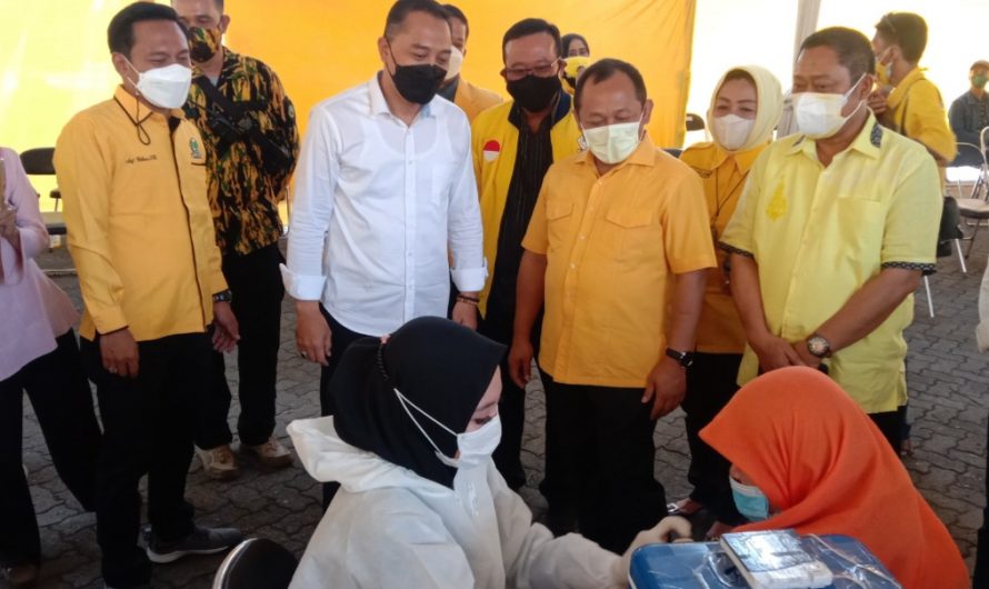 Herd Immunity, Golkar Getol Vaksinasi Warga Surabaya
