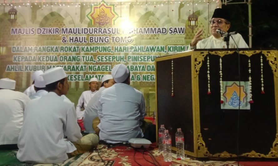 Hadiri Haul, Putra Bung Tomo: Kesempatan Menggali Nilai Keimanan