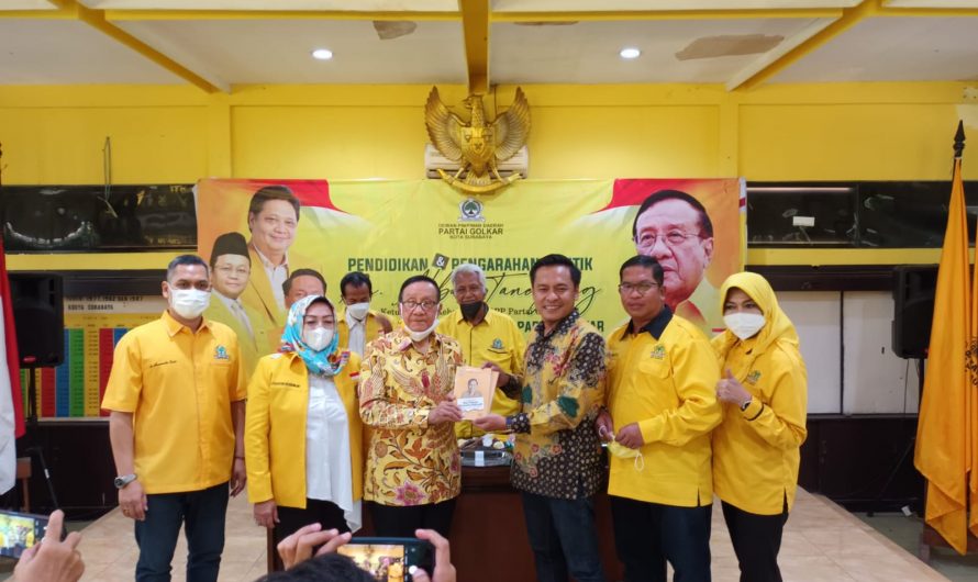 Target Partai Golkar Pemilu 2024 Raih Hasil Maksimal,Arif Fathoni:Arek Suroboyo Siap Hantar DR Airlangga Hartarto