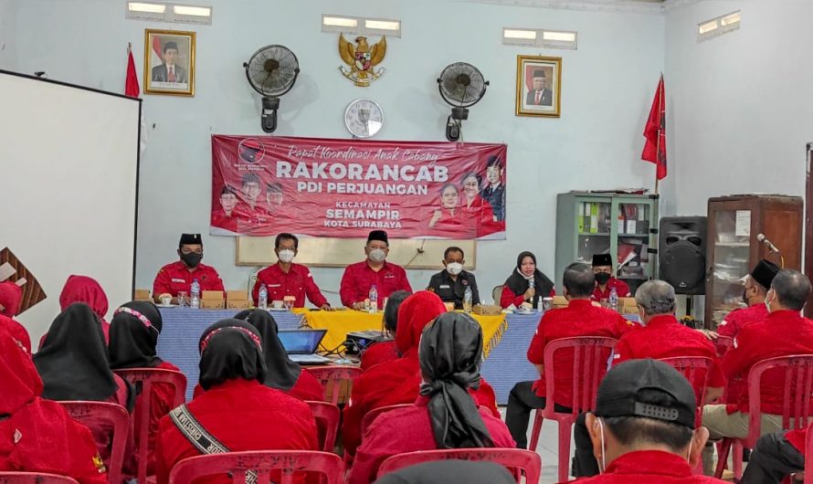 Hadapi Pemilu 2024, PDIP Surabaya Solidkan Barisan Hingga Akar Rumput