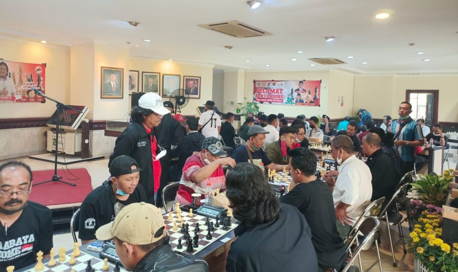 Peringati HPN 2022, Tingkatkan Tali Silaturahmi Melalui Turnamen Catur Piala Ketua DPRD Surabaya