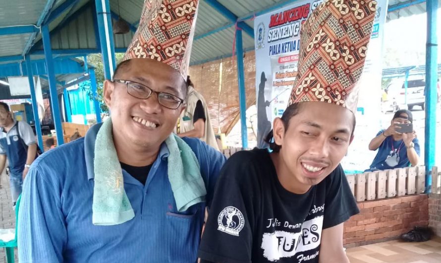Tampak Peserta Penghuni Gedung Yos Sudarso Turut Meriahkan Lomba Mancing