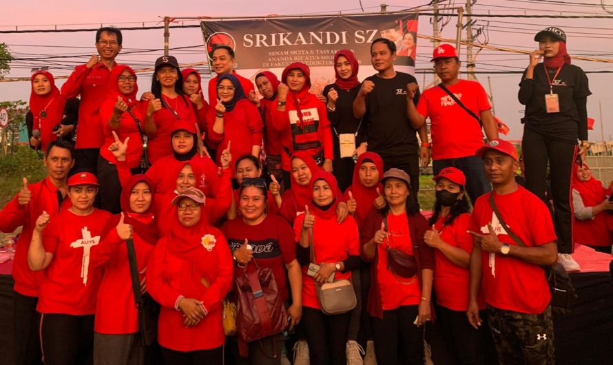 Ratusan Kader Binaan Srikandi SZ Semangat Ikuti Senam SICITA