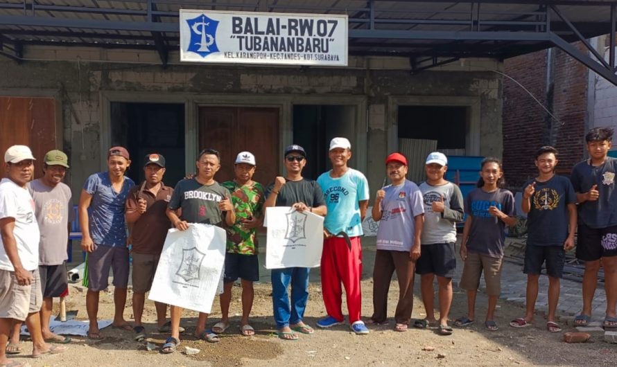 Warga Tubanan Baru Antusias Ikuti Program ‘Surabaya Bergerak’