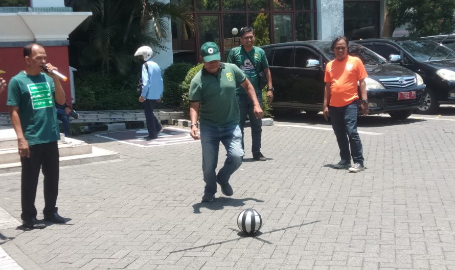 Sambut Piala Dunia U-17,Pokja Judes Ajak Masyarakat Meriahkan Lomba Sepak Bola di Gedung DPRD Surabaya