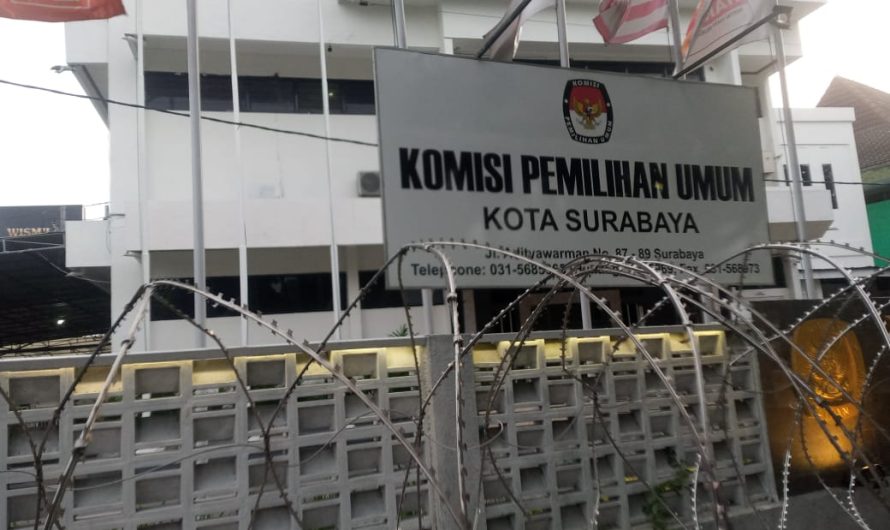 Rekapitulasi Penghitungan Suara KPU Surabaya Tinggal 3 Kecamatan