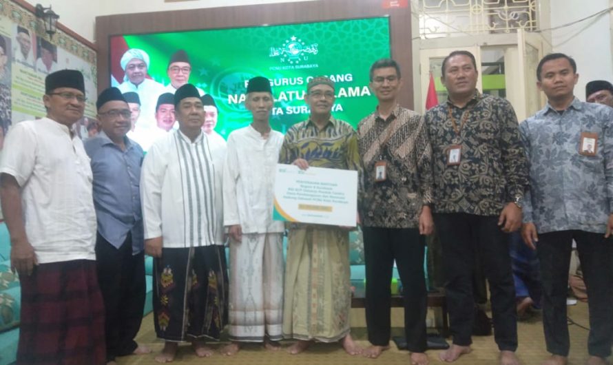 PT BSI Gelontor Dana Rp 50 Juta Buat Renovasi Kantor PCNU Surabaya