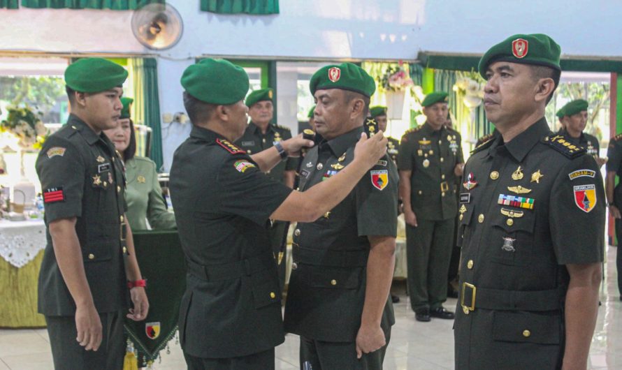 Jabatan Wakil Komandan Rindam V Brawijaya Berganti