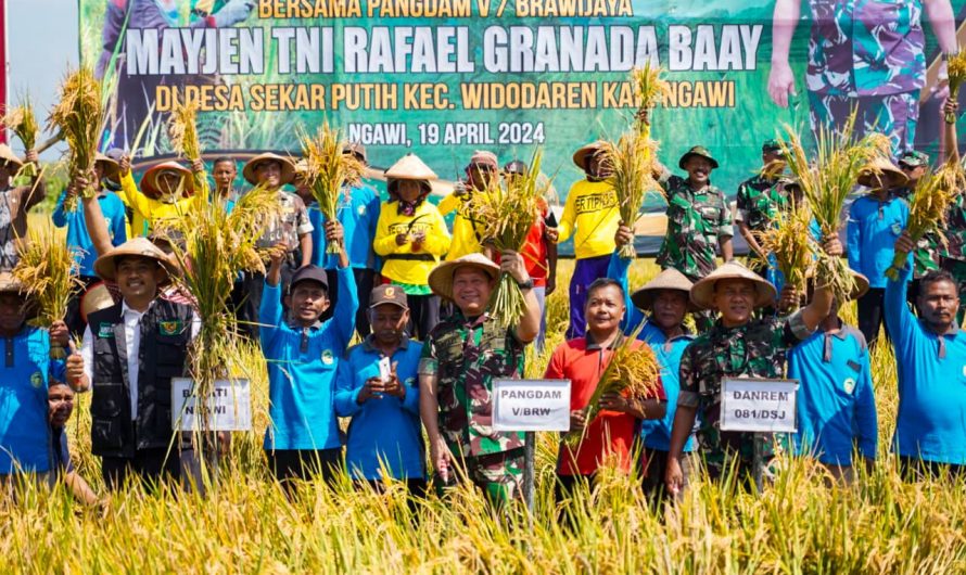 Tingkatkan Ketahanan Pangan: Panen Raya Serentak di Propinsi Jawa Timur 