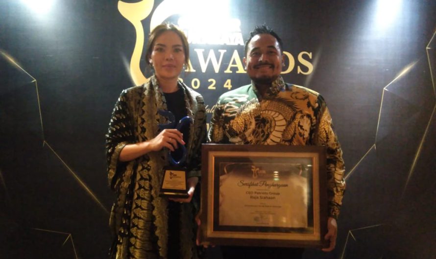 Pimpinan Patriots Group Raih Awards kategori Entrepreneur Muda Peduli Olahraga