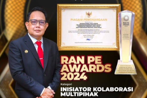 Pemprov Jatim Raih Penghargaan RAN PE Katagori Serius Tangani Pencegahan Terorisme