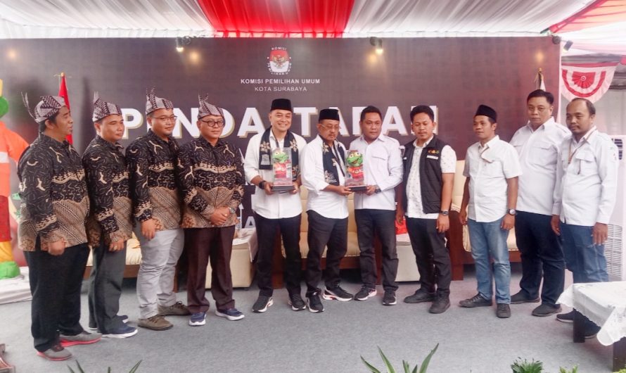 KPU Surabaya Buka Pendaftaran: Pilwali Surabaya Potensi Erji Calon Tunggal