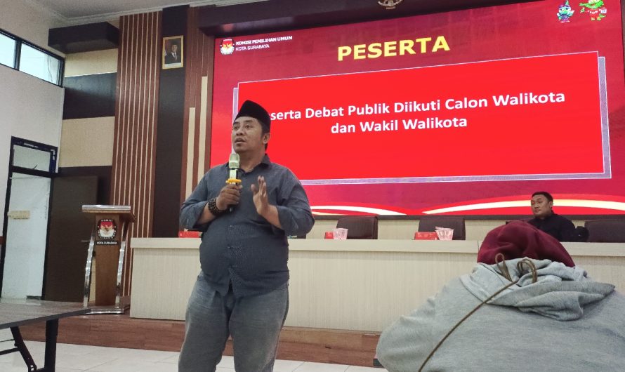 KPU Surabaya Siapkan Tema Debat Kedua ‘Memajukan dan Menyelesaikan Persoalan Daerah’