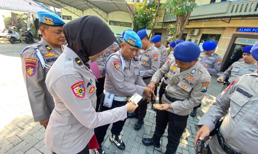 Dirpolairud Polda Jatim Apresiasi Pemeriksaan Senpi,Kombes Pol Arman Asmara:Ada 17 Senpi Milik Anggota Diperiksa