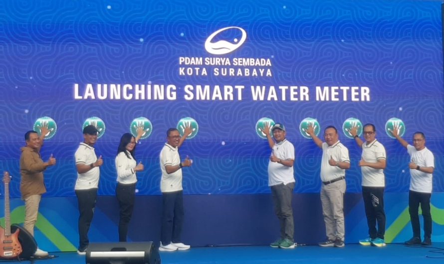 Peringati Hari Jadi Ke-48, PDAM Surabaya Luncurkan 1.000 Meter Air Pintar untuk Dukung Surabaya Smart City 