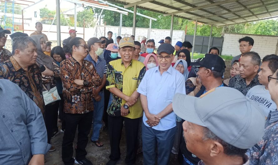 Tak Kantongi IMB,Ketua Komisi B: Pembangunan Pasar Perum Pondok Maritim Indah Segera Dibongkar 