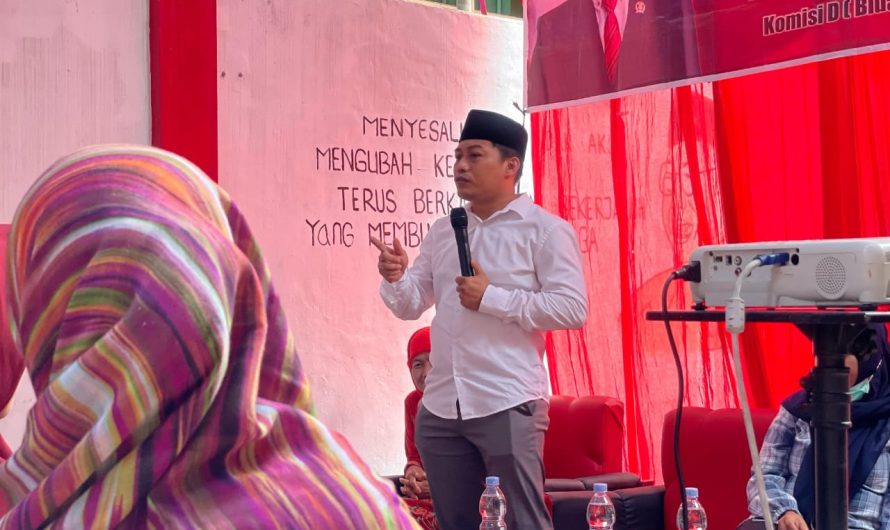 Jaring Aspirasi,Abdul Ghoni Dorong Edukasi Gizi dengan Mendatangkan Ahli Gizi