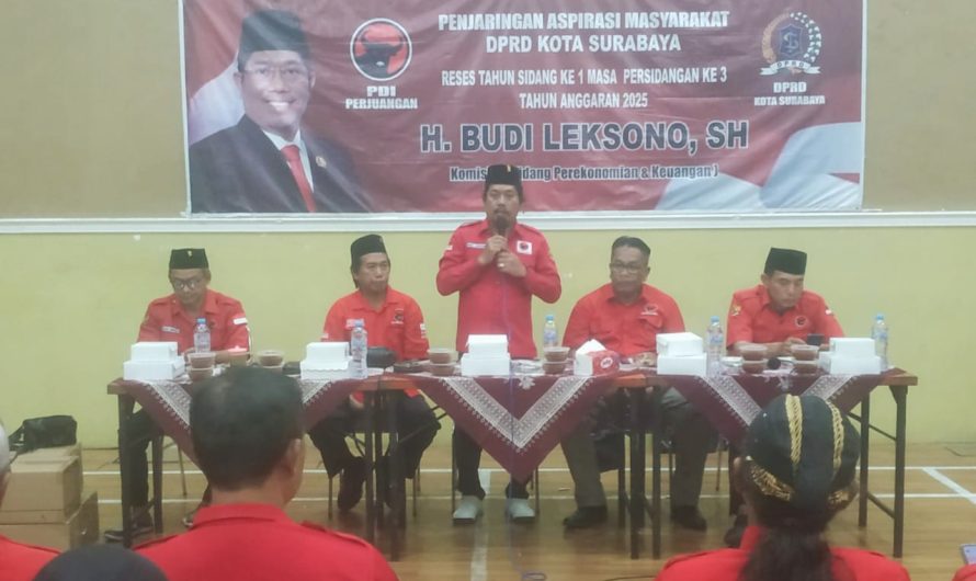 Reses DPRD Surabaya,Haji Buleks Konsisten Mengawal Program-program Kerakyatan