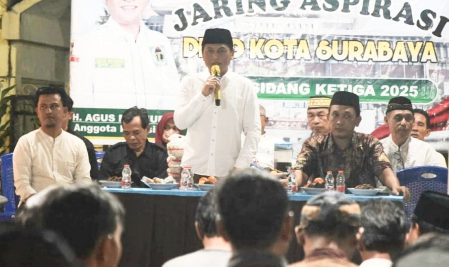 Agus Mashuri Tampung Aspirasi Warga Soal Pendidikan, Fasilitas Umum, dan Infrastruktur