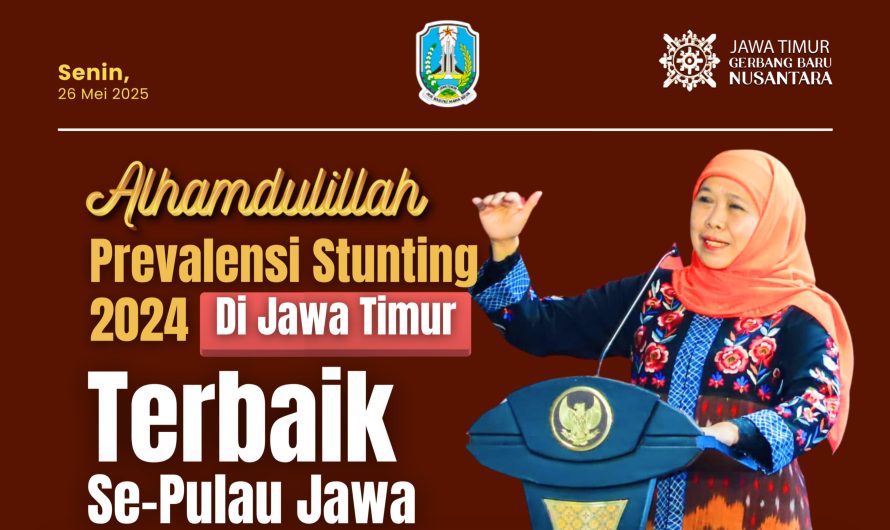 Gubernur Khofifah Komitmen Wujudkan Zero Stunting