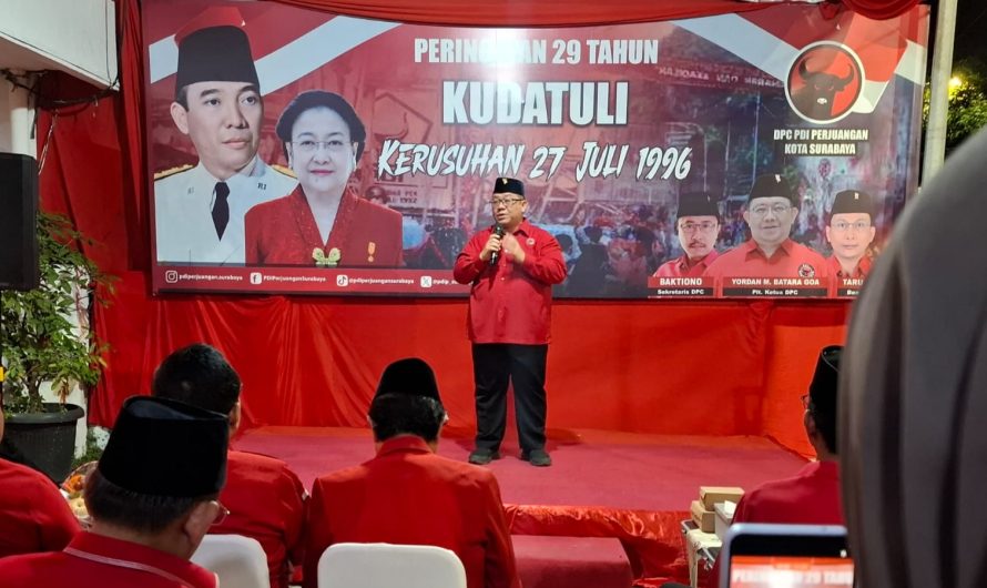 PDIP Surabaya Peringati Peristiwa Kudatuli 1996 Serentak di 155 Titik