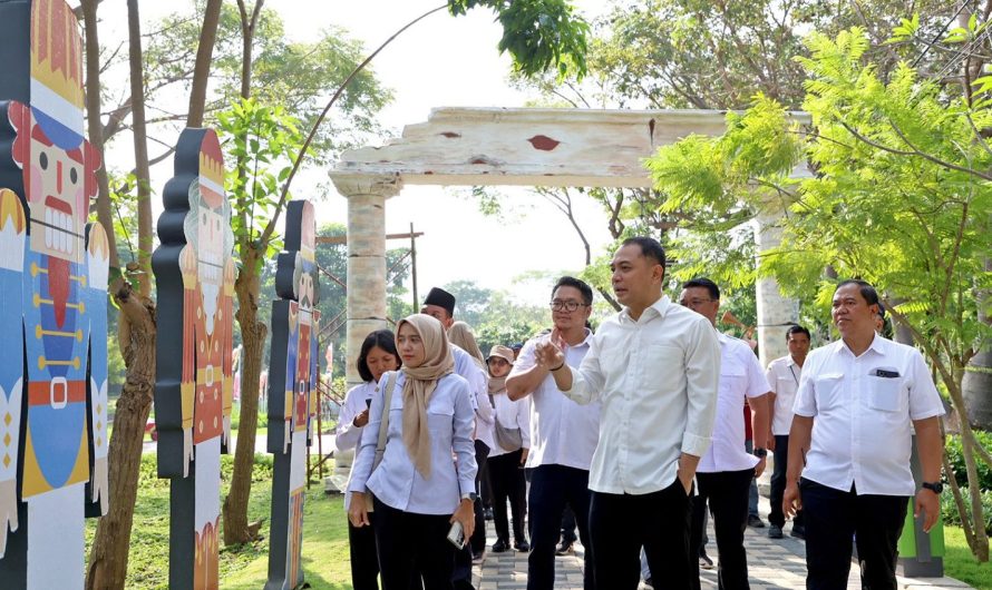Eri Cahyadi:Taman Harmoni Bertransformasi Jadi Ruang Terbuka Hijau Multifungsi Awal Agustus