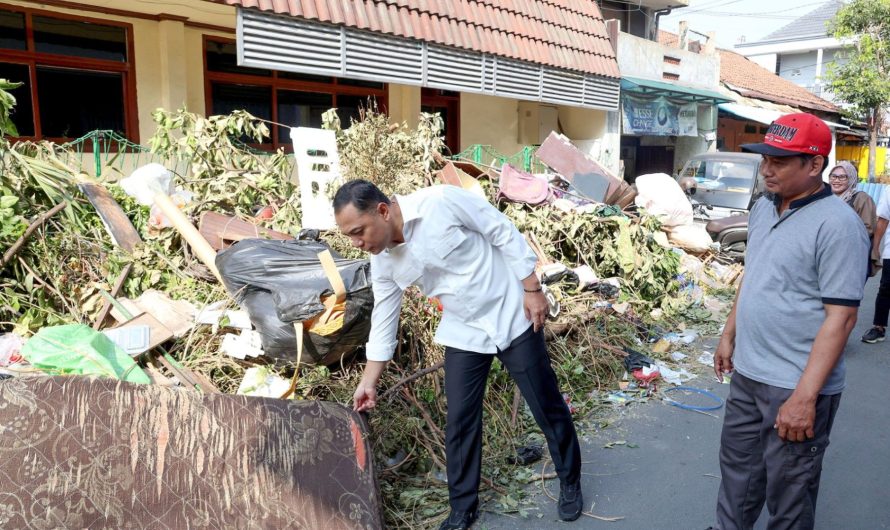 Hasil Sidak Sampah,Wali Kota Eri Tekankan Tiga Poin Evaluasi