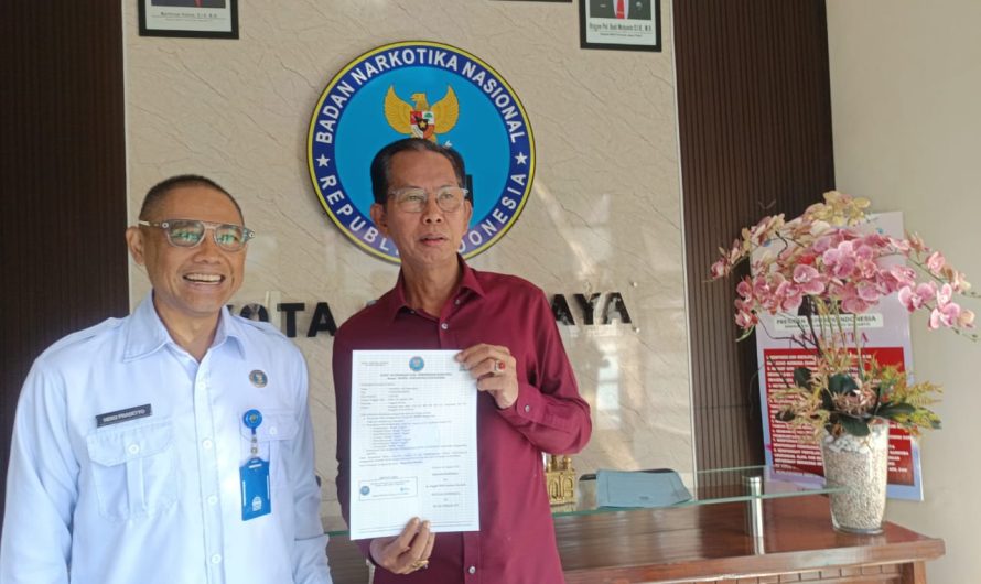 Ketua DPRD Adi Sutarwijono: Tes Narkoba di BNNK Surabaya Hasilnya Negatif