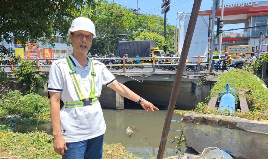 Semburan Sungai Kebon Agung Dipastikan Bukan Pipa Milik Perumda Air Minum