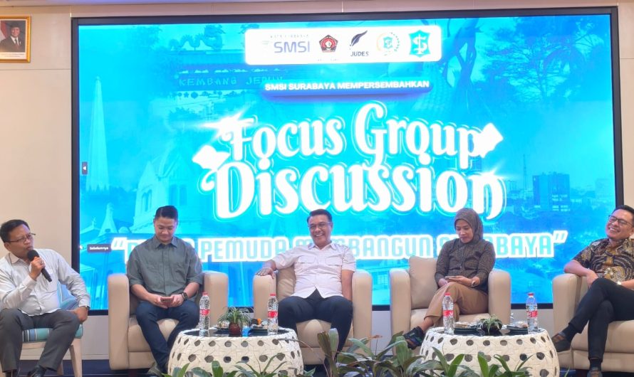 Lewat FGD, SMSI Surabaya Bangkitkan Potensi Pemuda Bangun Kota di Era Digital