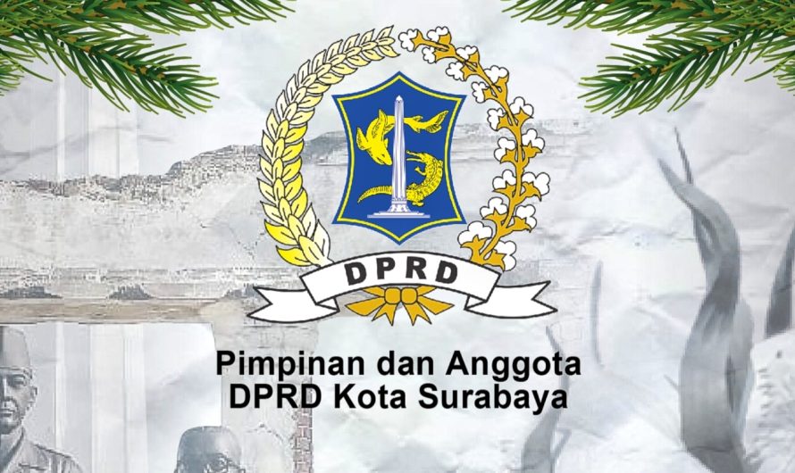 Pimpinan dan Segenap Anggota DPRD Kota Surabaya Mengucapkan Hari Natal Tahun 2025