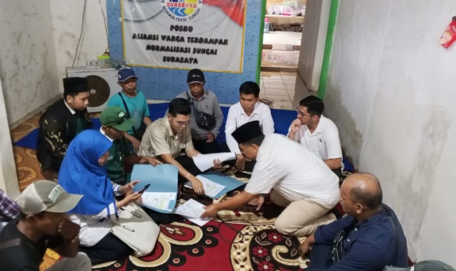 Normalisasi Sungai Kalianak Memicu Ketegangan Warga Morokrembangan