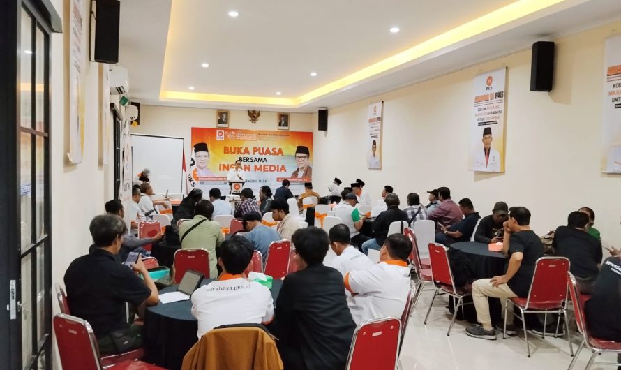 Perkuat Sinergi dan Ruang Dialog, PKS Surabaya Gelar Buka Puasa Bersama Pokja Dewan