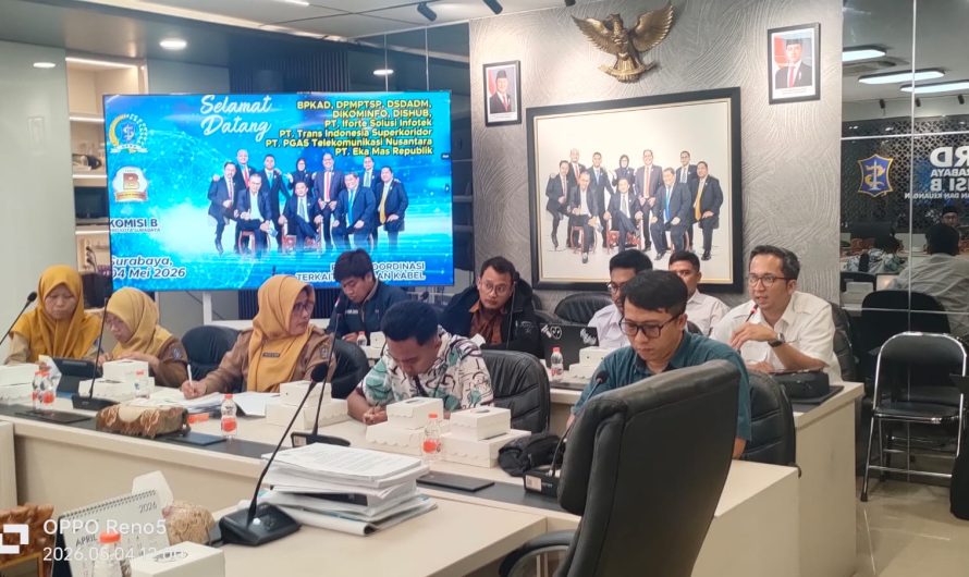 Diduga Ada Pencurian Jalur Pemasangan,Komisi B Soroti Semrawutnya Kabel Fiber Optic