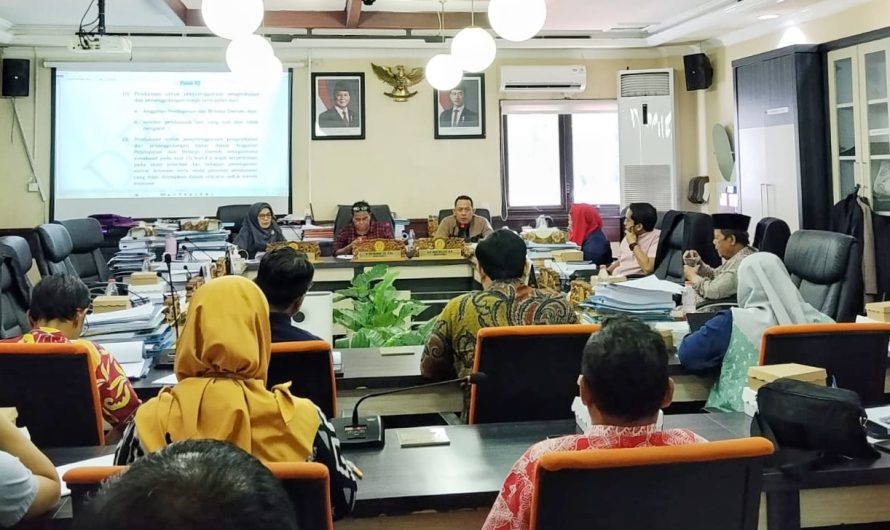 Pansus Raperda Pengendalian Banjir,Komisi C Minta Perubahan Pola Penanganan Banjir