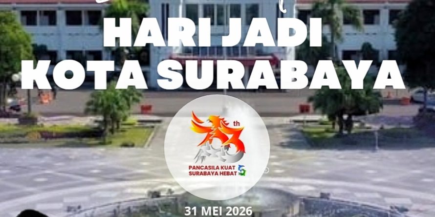 Pimpinan Beserta Seluruh Anggota DPRD Kota Surabaya Mengucapkan Hari Jadi Kota Surabaya ke-733
