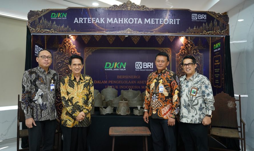 Kanwil DJKN Jatim Kolaborasi Bersama BRI Gelar “Auction Energy for Recovery”:Hadirkan Pameran Artefak Mahkota Meteorit di Surabaya