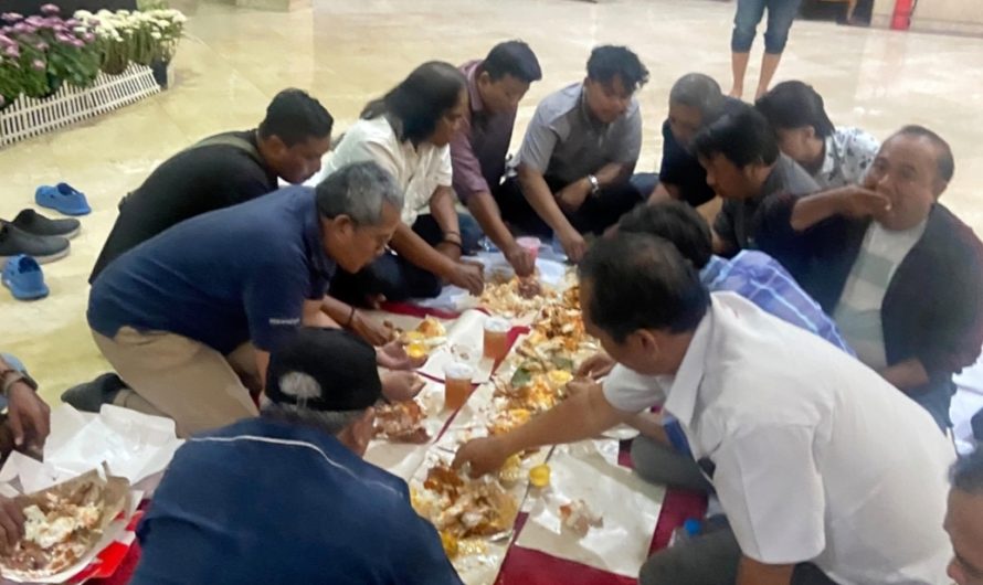 Sambut Suroan,Pokja Judes Gelar Makan Kembulan Rekatkan Solidaritas Persaudaraan Wartawan