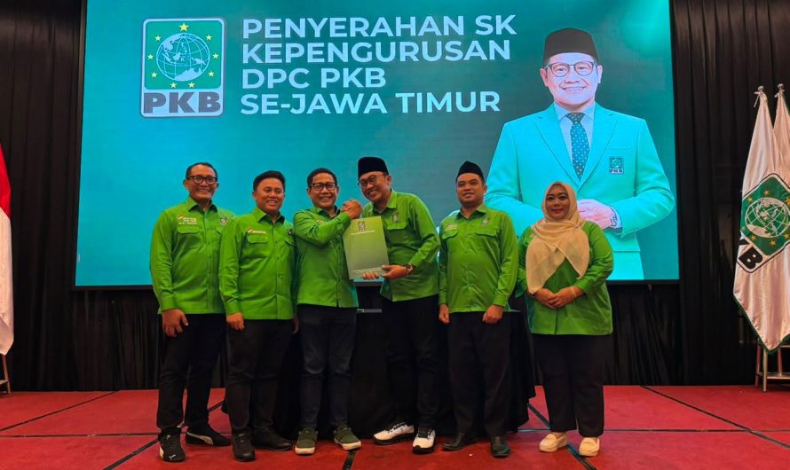 Resmi Terima SK DPP PKB,Faridz Afif Tancap Gas Perkuat Konsolidasi Internal