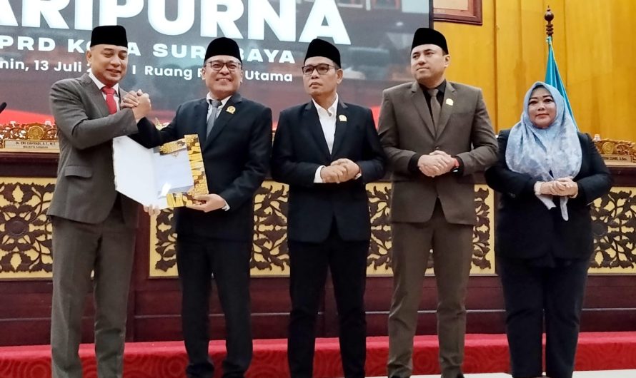 Paripurna DPRD Surabaya Ungkap Realisasi Pajak Daerah Hanya Tercapai 86,26 Persen