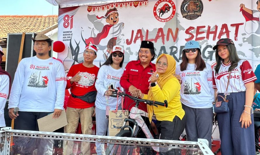 Jalan Sehat Nom-noman Jepara Bareng Buleks,Diikuti 27.000 Peserta dengan Total 185 Hadiah