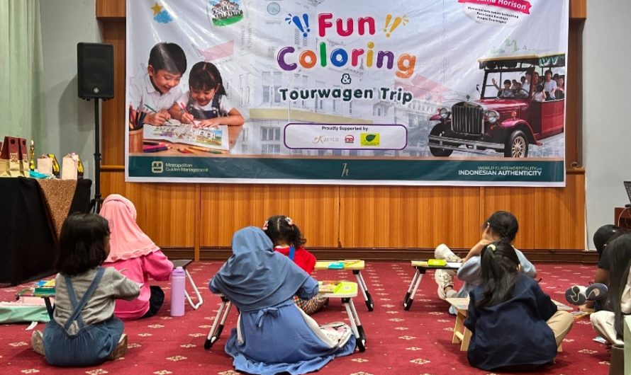 Horison Arcadia Heritage Surabaya Gelar‘Fun Coloring & Tourwagen Trip’,Ajak Anak Jelajahi Sejarah Kota Lama