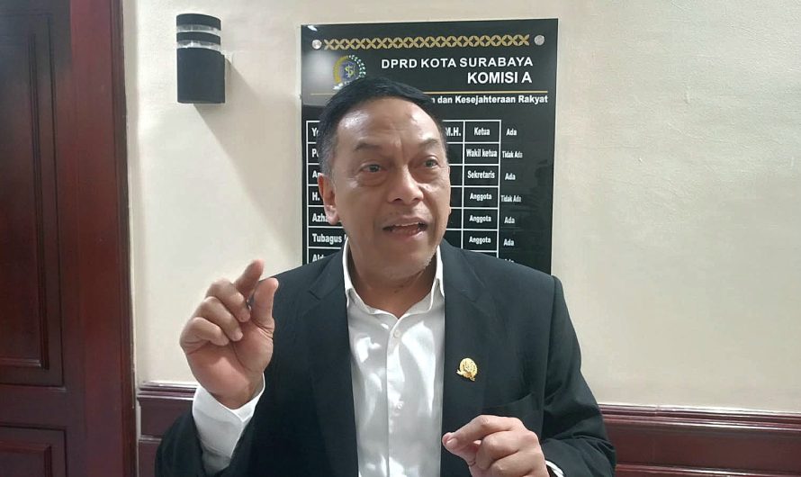 58 ASN Disanksi,Komisi A DPRD Dukung Langkah Pemkot Surabaya Perkuat Disiplin ASN