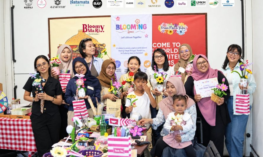 Pertama Di Sidoarjo,Blooming Mug Workshop Padukan Seni Custom Mug dan DIY Bunga Kawat Bulu Dalam Satu Pengalaman Kreatif